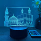 GlowSphere Lamp – 3D Nachtlamp met Afstandsbediening