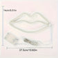 GlowLips - Neon Roze LED Wandlamp voor Valentijn