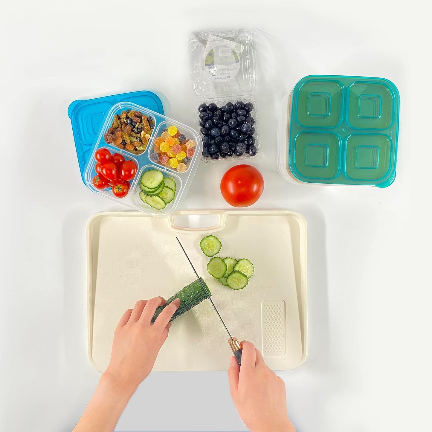 EcoMeal - Herbruikbare Bento Box Set 6 Stuks