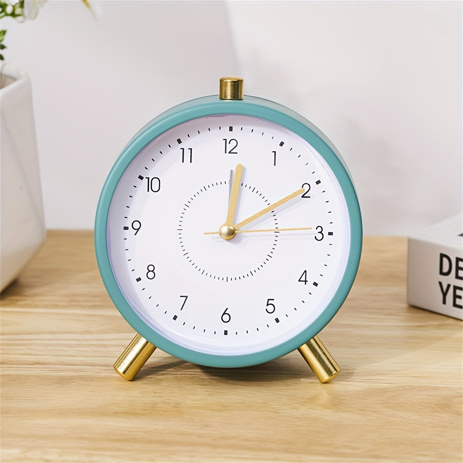 TimeSphere - Elegante Metalen Klok met Verlichting