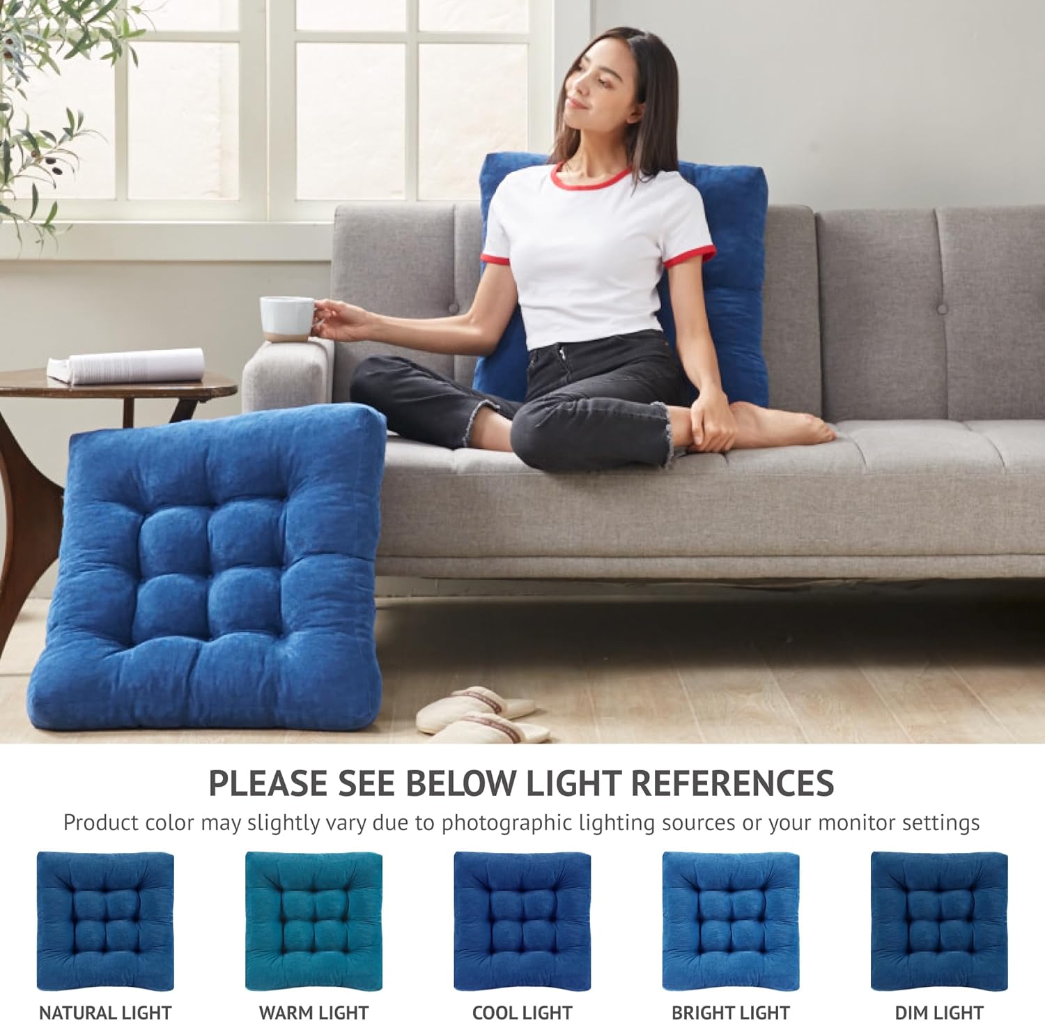 ZenCushion – Set van 2 Luxe Meditatiekussens