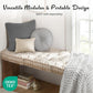ZenComfort - Luxe Chenille Meditatiekussen voor de Vloer