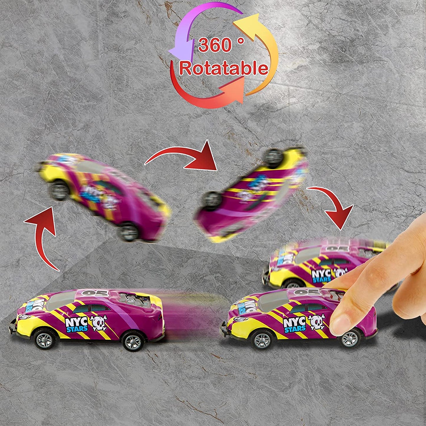 TurboStunt Racer - High-Speed Speelgoed Stuntauto