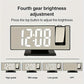ProjectTime Clock - Stijlvolle Grote LED Projectiespiegel