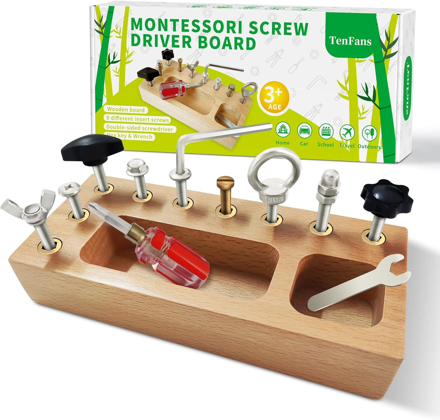 Busy Board Speelgoed - Educatief Montessori Speelbord voor Creatieve Kinderen