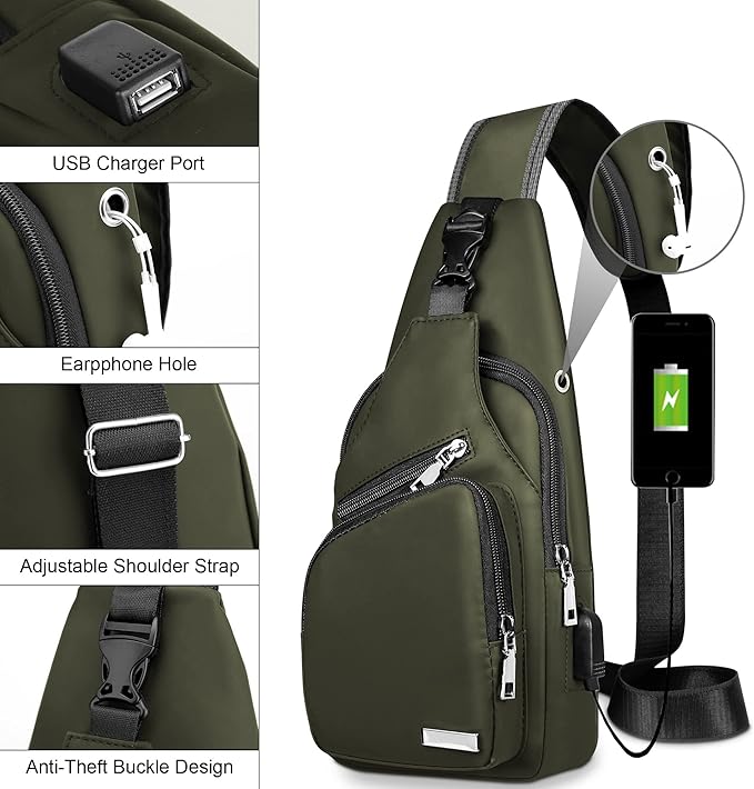 WaveSling - Stijlvolle Waterdichte Crossbody Tas