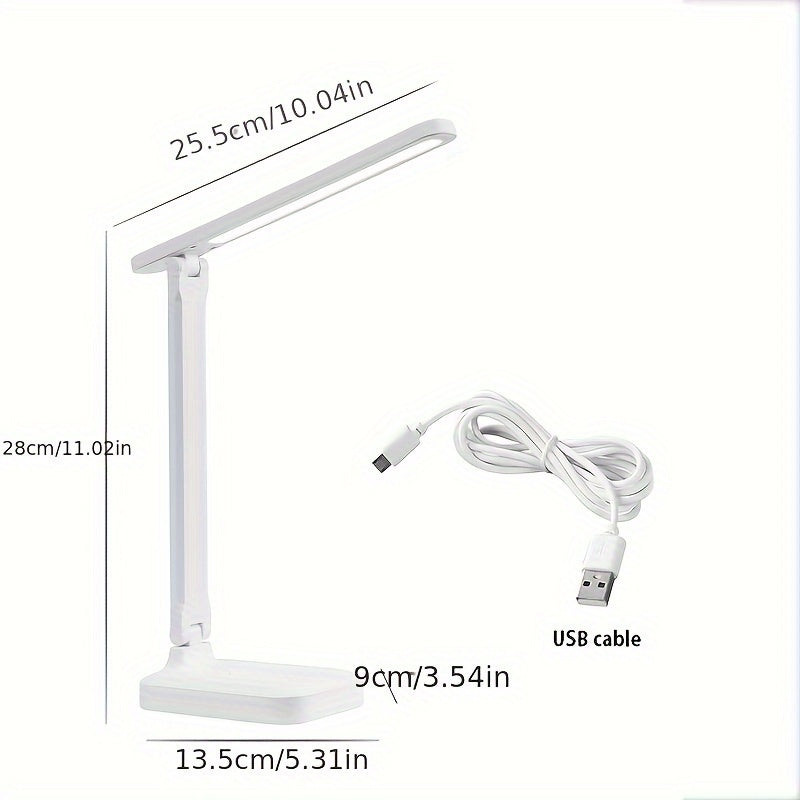 LumiDesk – Verstelbare LED Bureaulamp met Touch en USB