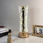 RadiantGlow Lamp - Luxe Acryl Tafellamp met Gouden Accenten