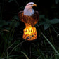 SolarGlow Eagle - Stijlvolle Zonnelamp voor Tuinverlichting