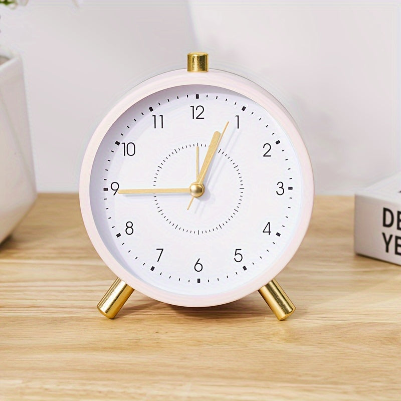 TimeSphere - Elegante Metalen Klok met Verlichting