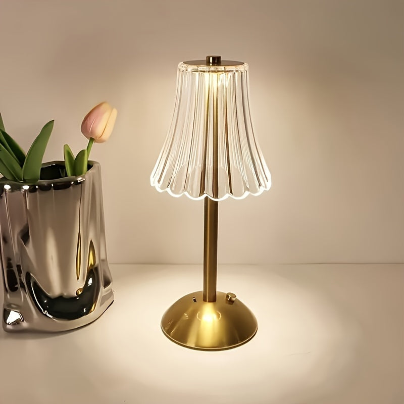 LumiGlow Tafellamp - Draadloze LED Verlichting met Touch