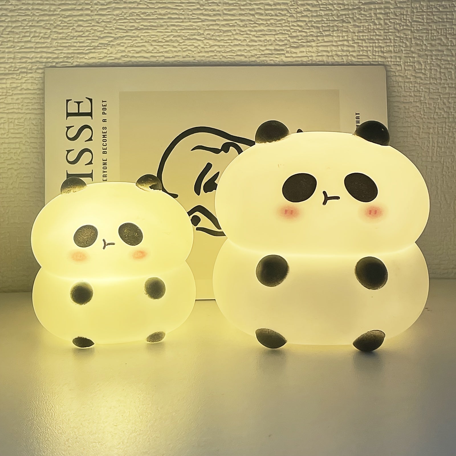 PandaGlow - LED Nachtlampje met Panda Design