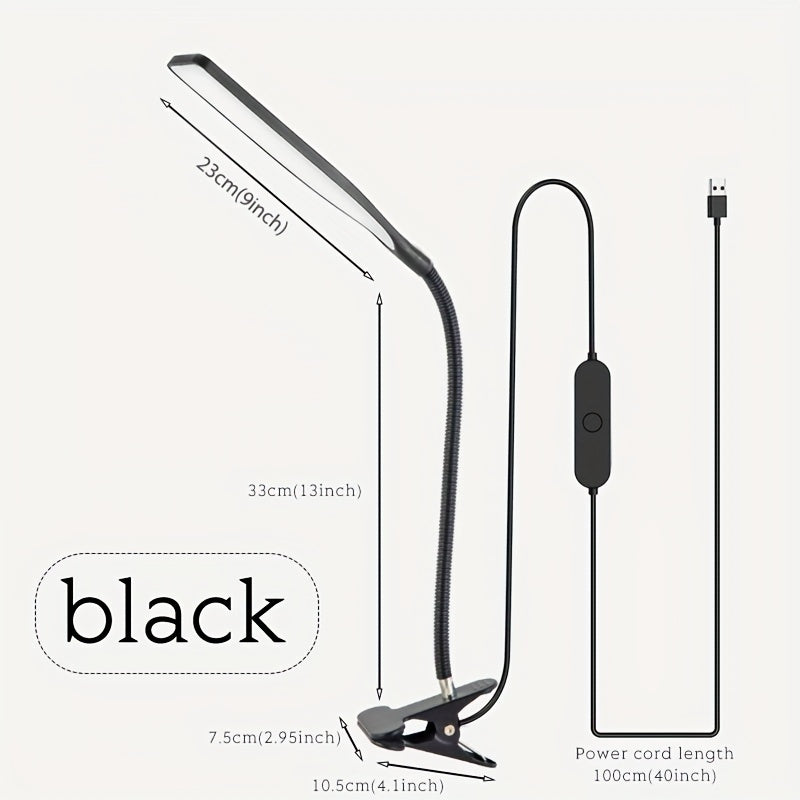 FlexiGlow - Verstelbare LED Bureaulamp met Klem
