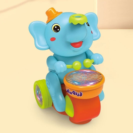 MelodyMaatje Drum Olifant - Muzikale Leerervaring voor Baby's