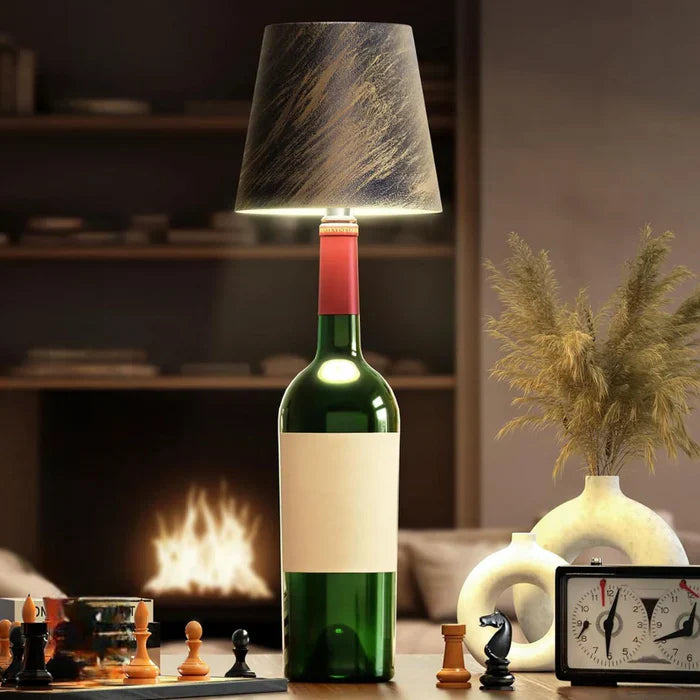 GlowBottle – Stijlvolle Draagbare LED Fleslamp