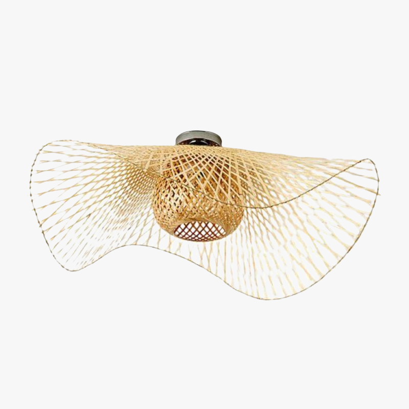 MutoCraft - Elegante Rotan Hanglamp met Japanse Invloeden