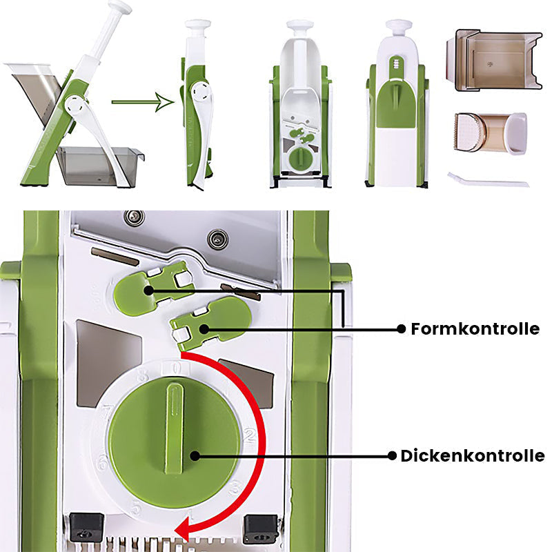 Swift Chop Slicer - Verstelbare Groentesnijder voor Keuken