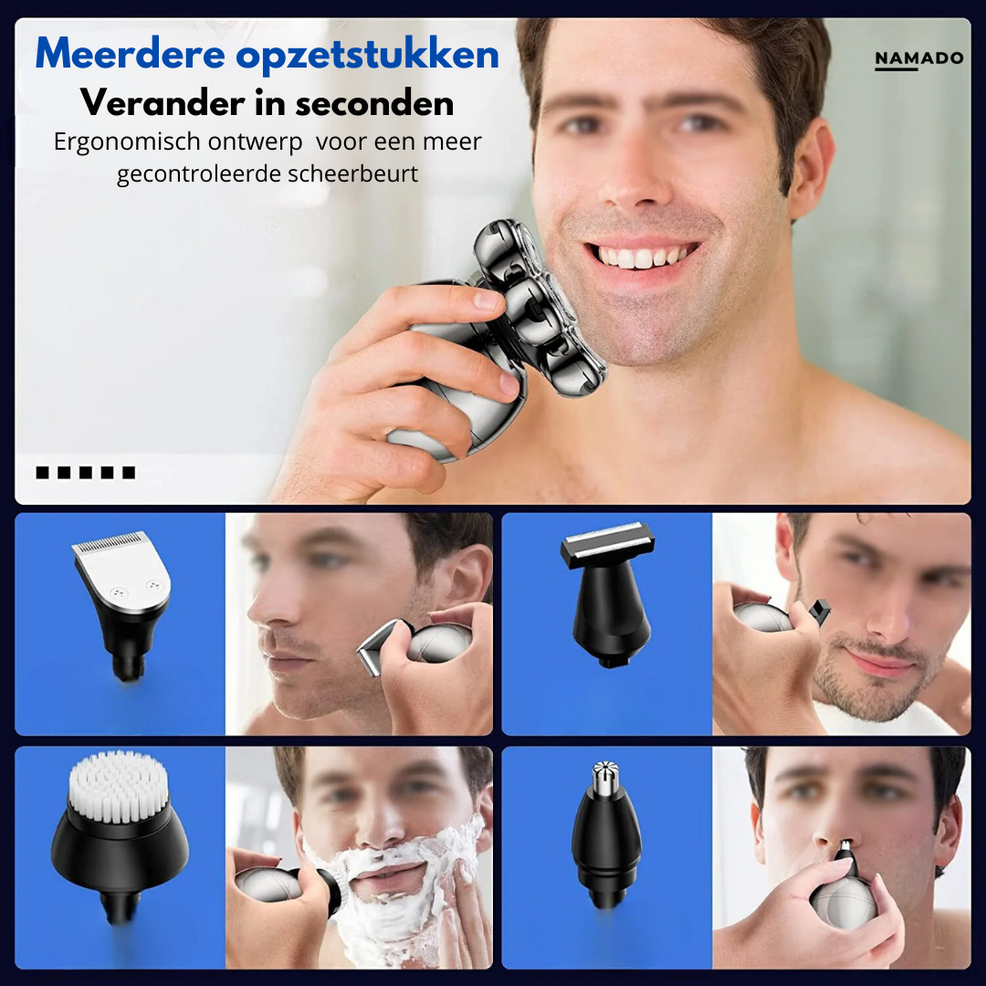 FlexiShave Pro - Luxe Trimmer voor Perfect Scheren