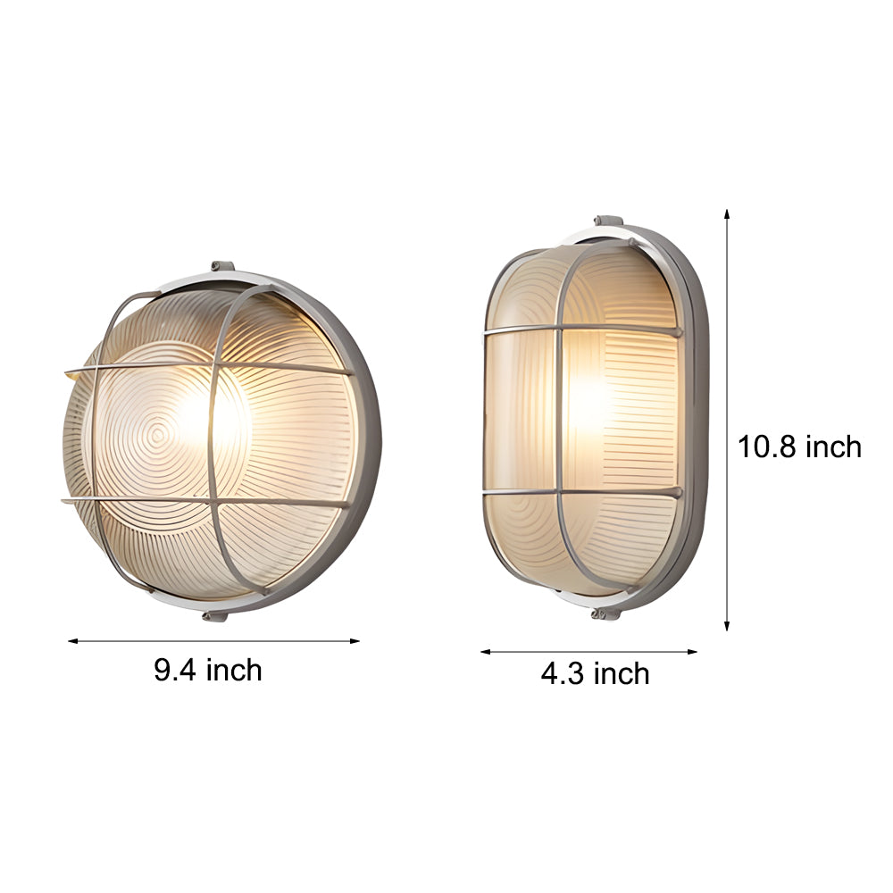 RetroGlow – Industriële Wandlamp voor Buiten