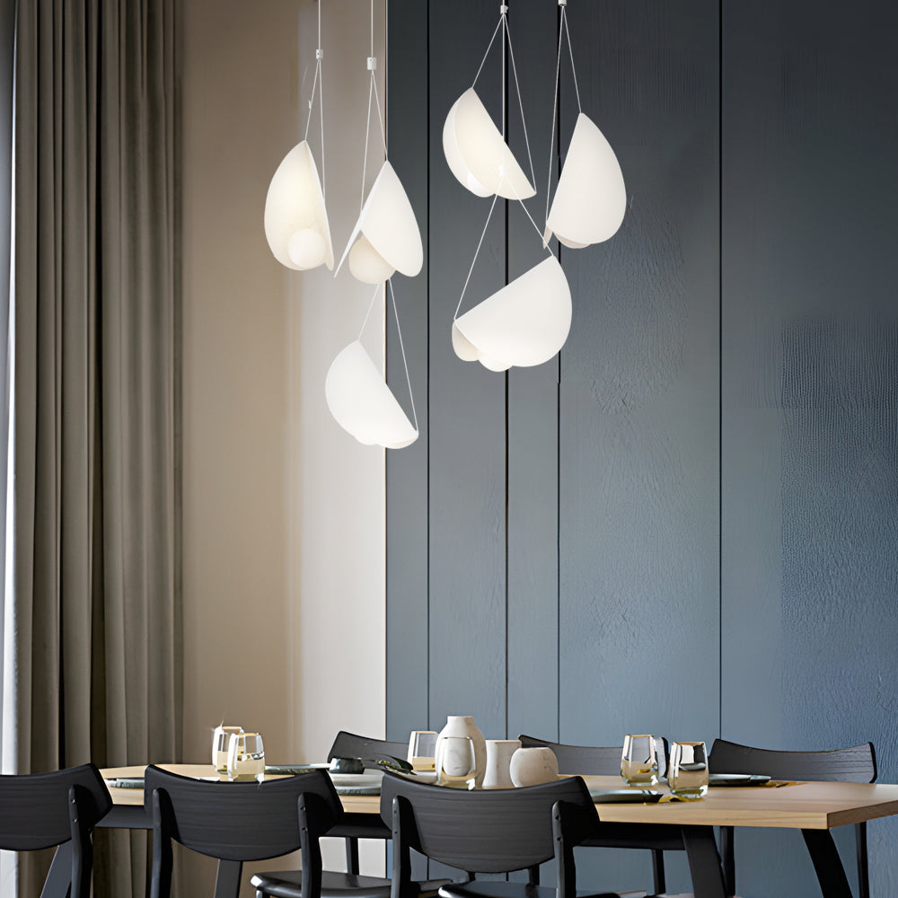 PureLuxe Pendant - Strakke Witte Lineaire Hanglamp