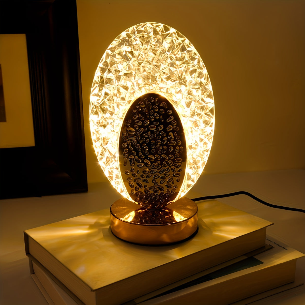 FeatherLamp - USB Touch Tafellamp met Uniek Veerontwerp