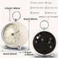 RetroTime Clock - Stijlvolle Geluidloze Wekker met Nachtverlichting