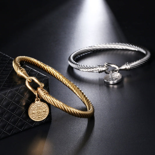 Benedetta - Elegante Heilige Benedictus Bedelarmband