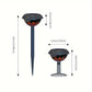 LumiLuxe - Moderne Zonne-LED Tuinlamp