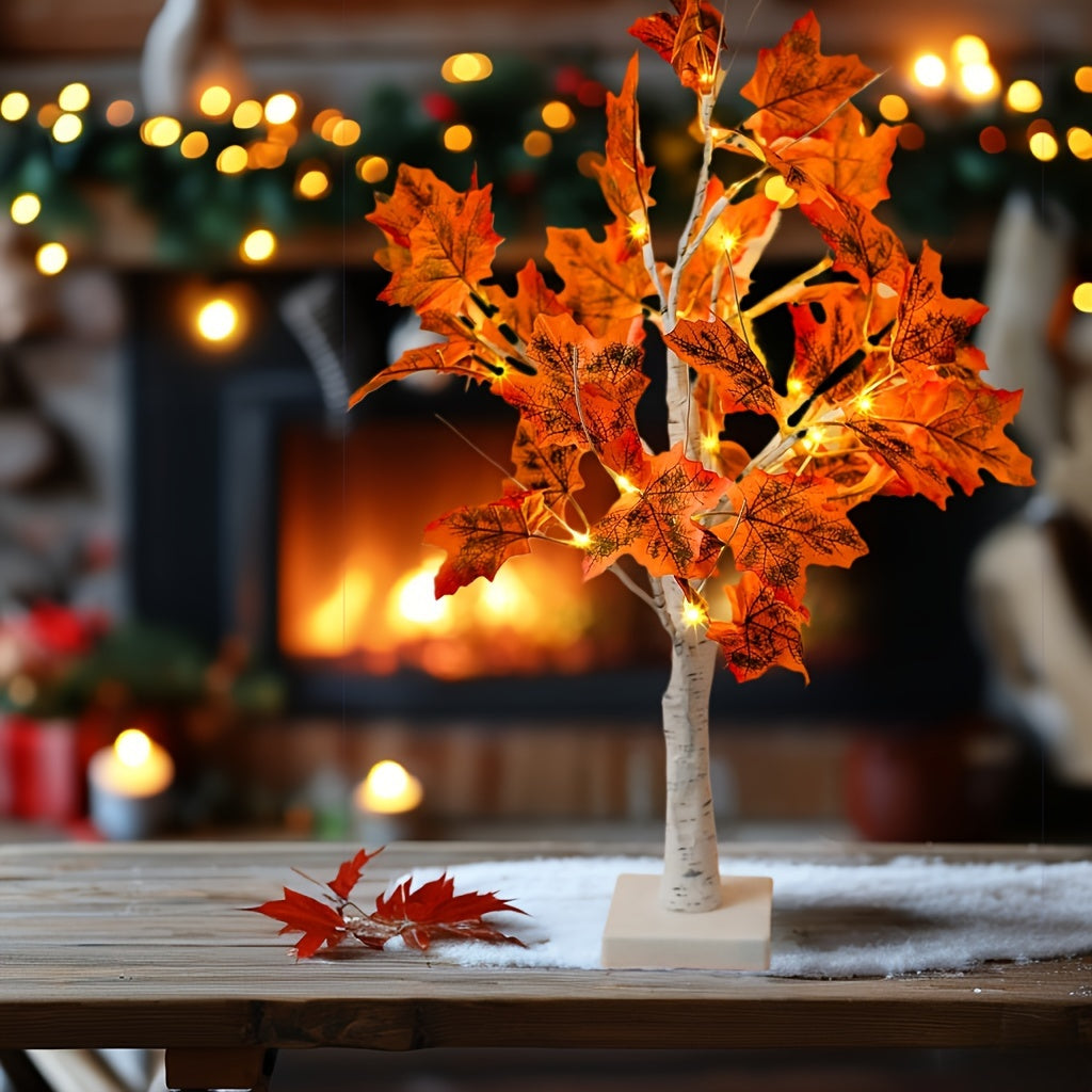 MapleGlow – LED Esdoornboom Tafellamp met USB