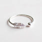 SilverPlume Ring – Elegante Zilveren Ring met Veermotief