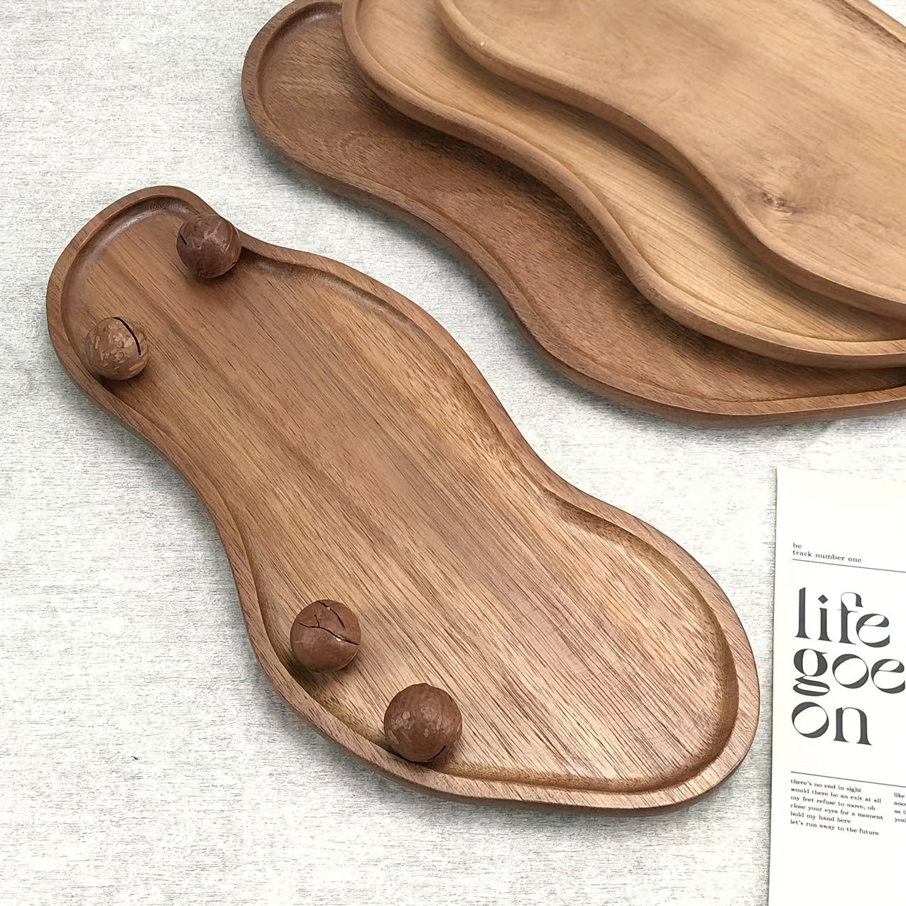 AcaciaTray - Luxe Houten Organisatie Schaal voor Diverse Accessoires