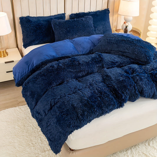 ZipSoft - Luxe Pluche Beddengoed Set voor Elke Seizoen