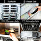 MealPrepPro – Duurzame Ronde Plastic Opslagdozen