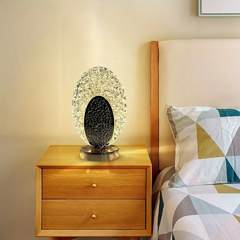 PeacockLuxe – Elegante Luxe Tafellamp voor Interieur