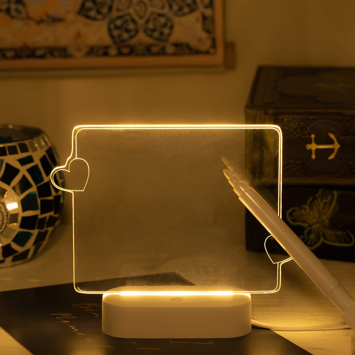 LoveGlow - Modern 3D LED Hartlamp