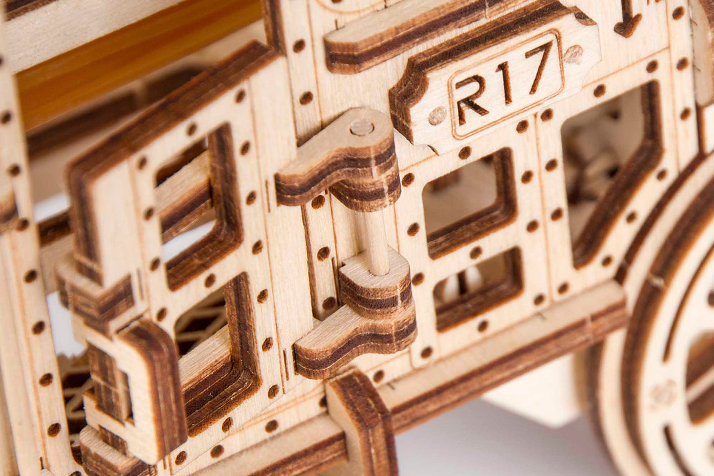TrainCraft 3D Puzzel - Historische Locomotief met Waggon