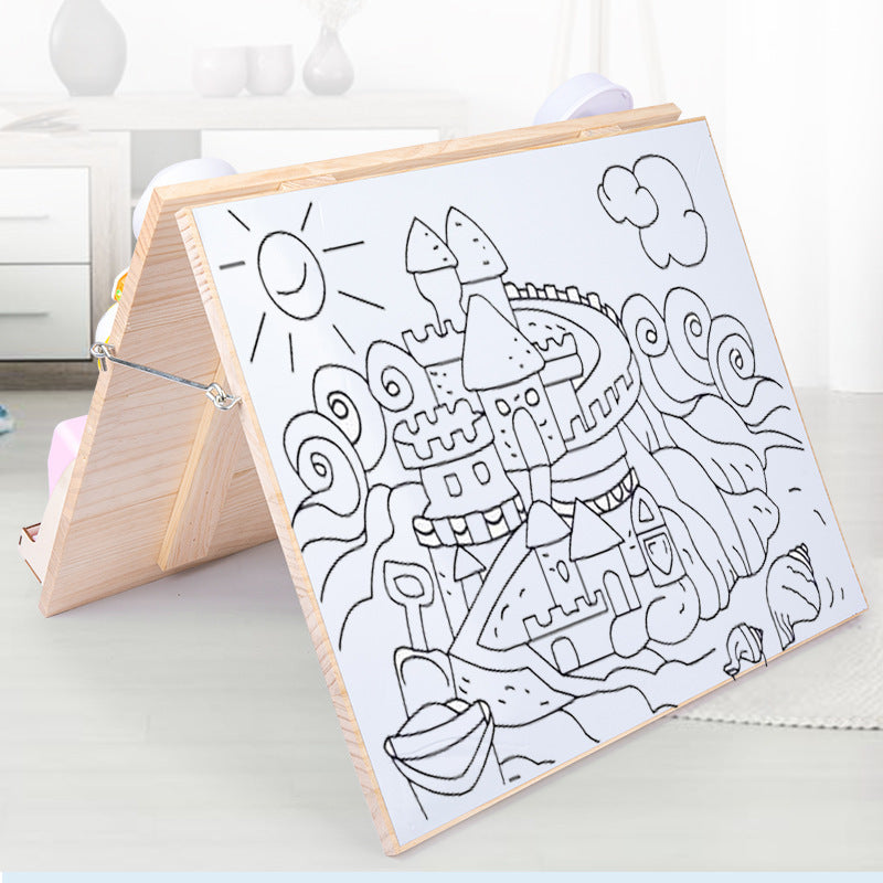 WoodPlay Board – Educatief Speelbord voor Creativiteit