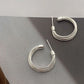 Amelie Gelaagde Lijnen Oorbellen - Elegante Hoops