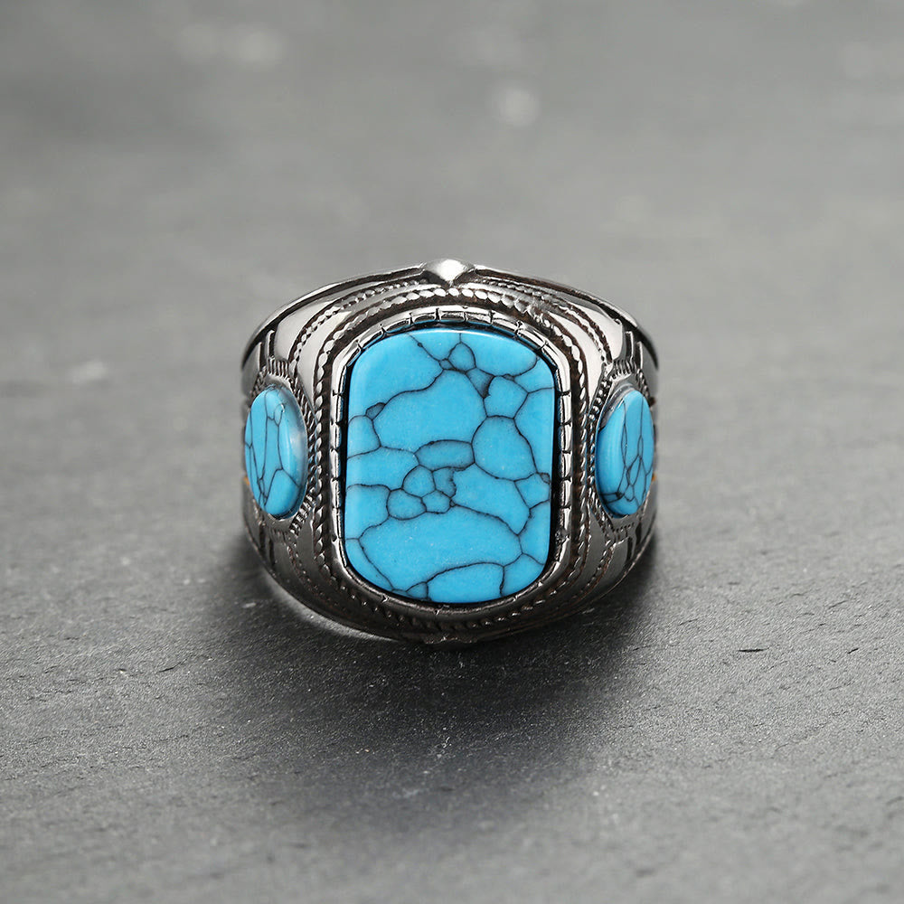 Stunning Thorin Turquoise Men's Ring