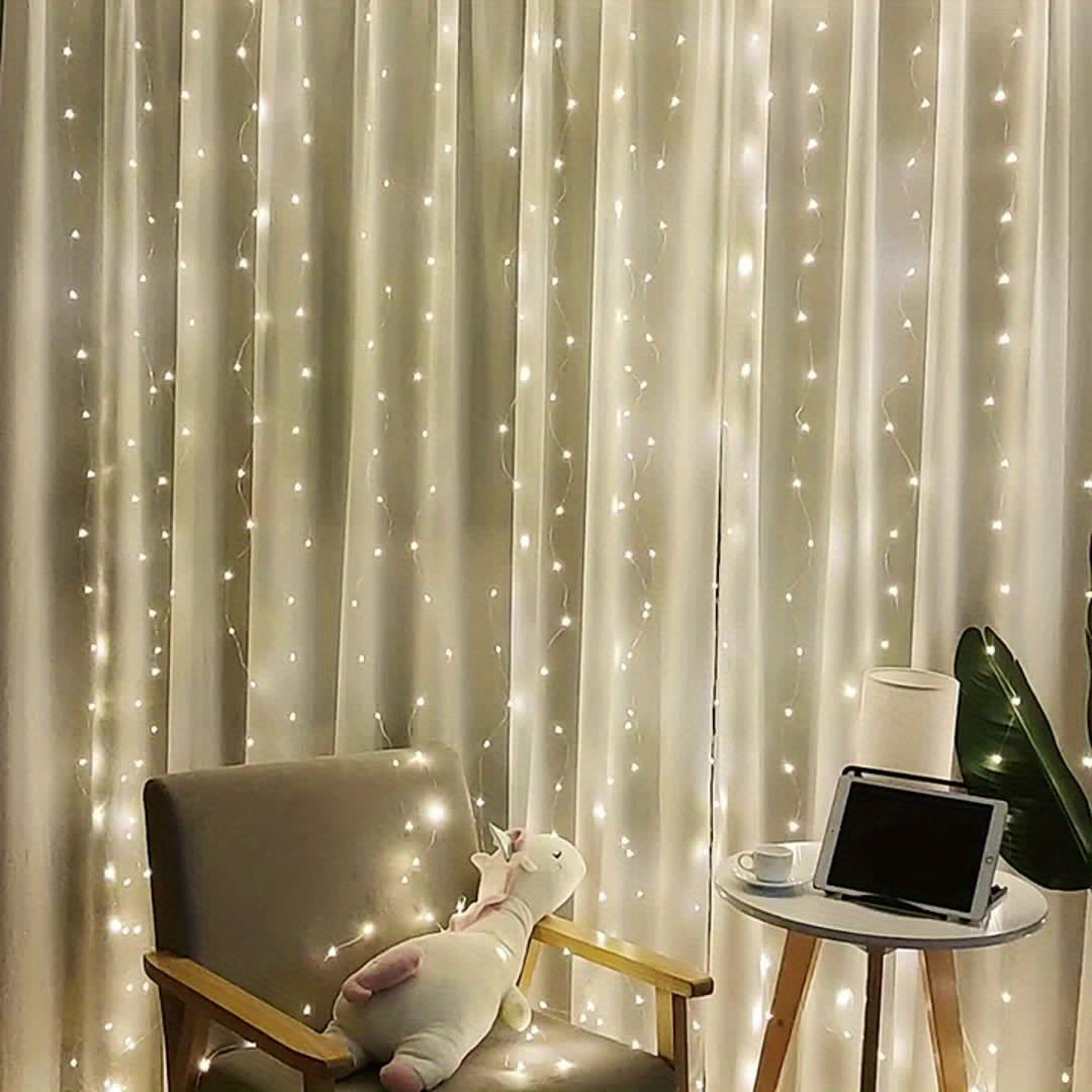 LuxeGlow – USB LED Gordijnverlichting voor Feestjes