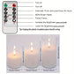 GlowLights – Set van 3 LED Kaarsen met Afstandsbediening