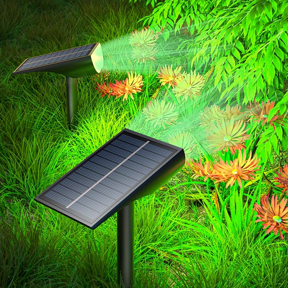 SolarGlow – 9 LED Tuinspotlampen voor Buiten