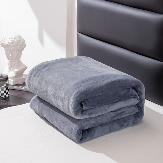 Grijze Flanellen Deken: Luxe Comfort voor Elk Seizoen