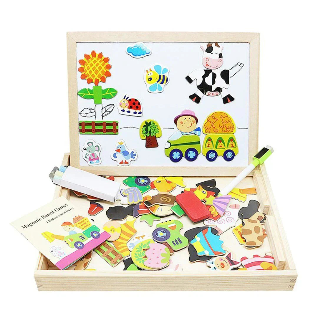 MagniWrite Board – Creatief Dubbelzijdig Tekenbord