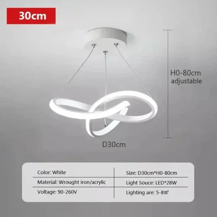 WaveGlow Ceiling Light – Stijlvolle LED Plafondverlichting