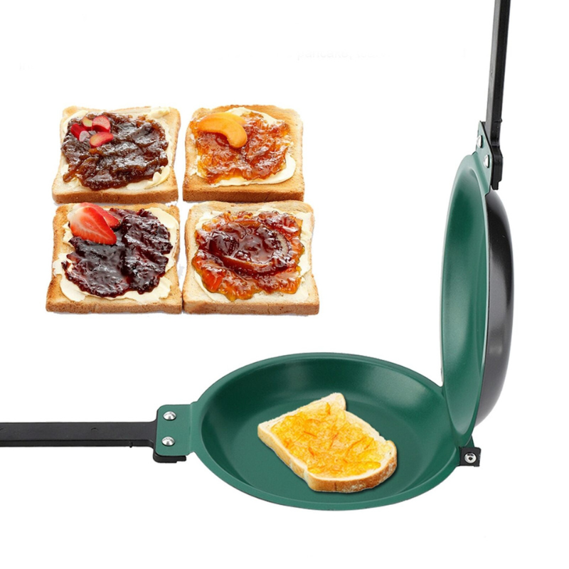 FlipMaster - Dubbelzijdige Pannenkoekenpan met Antiaanbaklaag