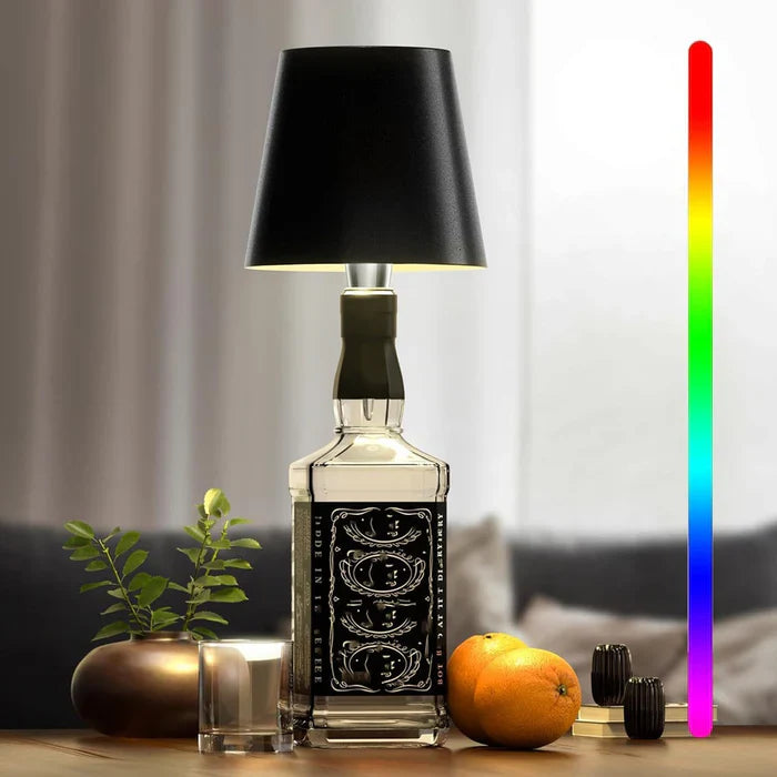 GlowBottle – Stijlvolle Draagbare LED Fleslamp