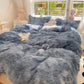 FluffCandy - Luxe Langharig Dekbedovertrek voor Winterse Warmte