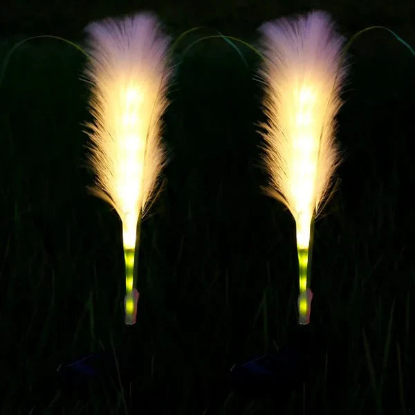 SunReed – Stijlvolle Rieten Buitenverlichting voor de Tuin