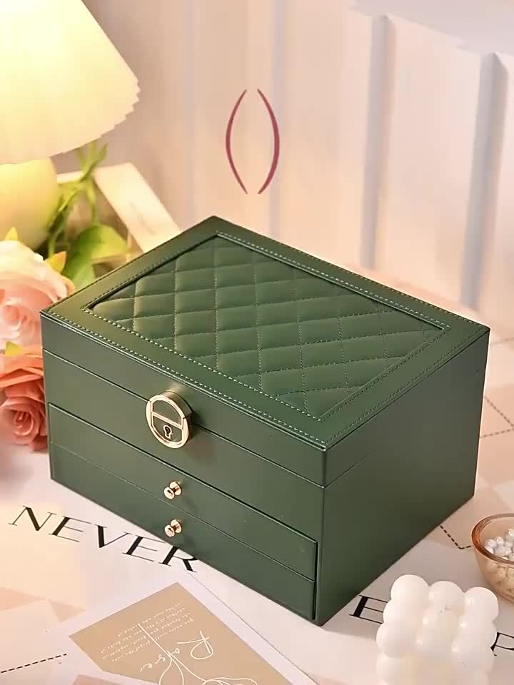 Elegance - Luxe Sieraden Organizer met Hoogwaardig Leer
